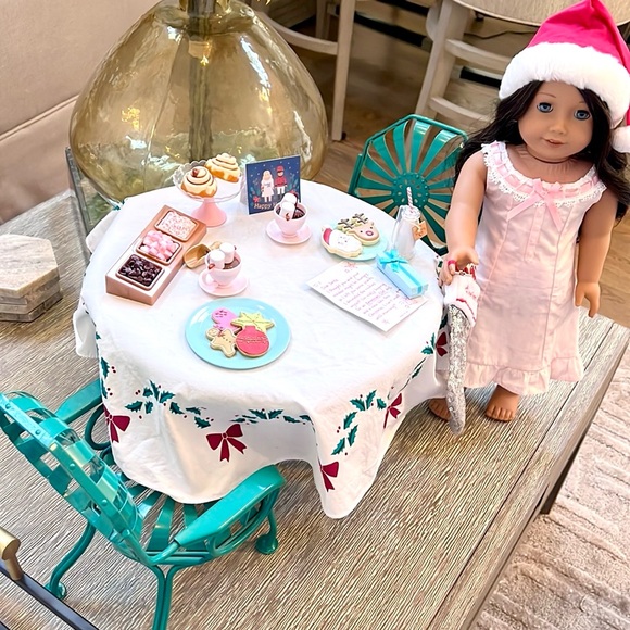 American Girl Kit’s Birthday Table and Chairs - Picture 7 of 8